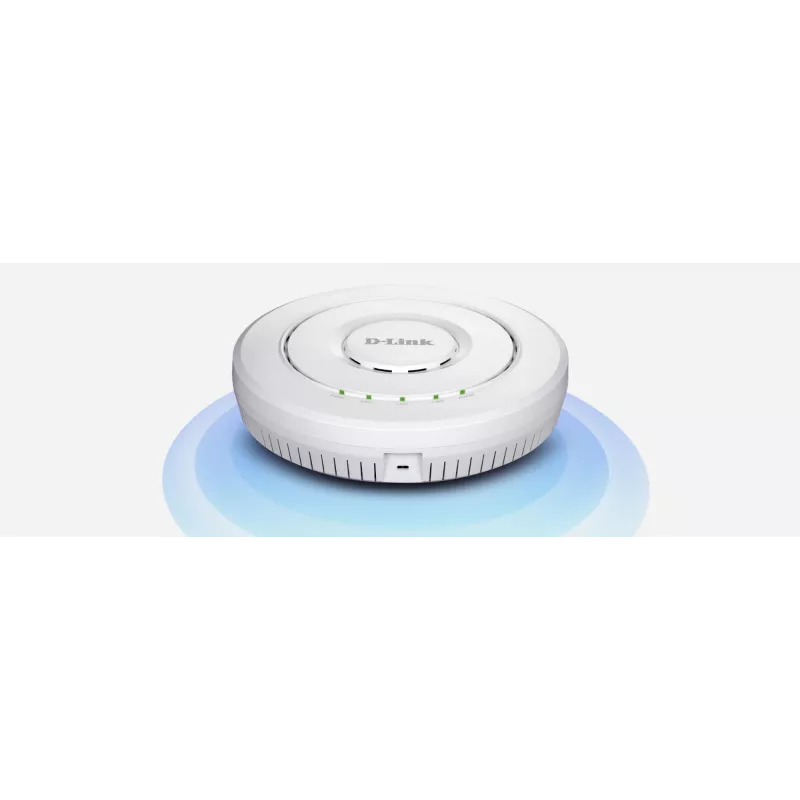 D-Link AX3600 Wi‑Fi 6 kaheribaline ühtne pääsupunkt, 2,4 GHz, 5 GHz, 19216 Mbit/s, AES, TKIP, 10,100,1000,2500 Mbit/s