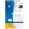Isekleepuv printerisilt HERMA 5116 A4 49x10 mm 1500 tk