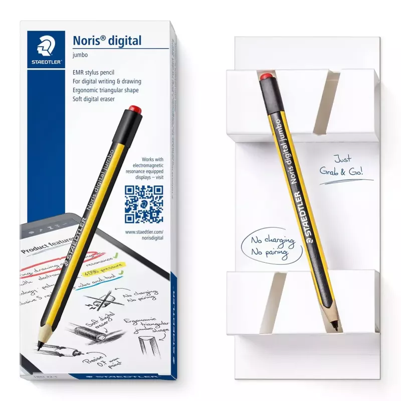 Puutepliiats Staedtler 180J 22-1 Must Kollane