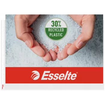 Esselte Quality Pocket A3 horisontaalpaigutus, 30% tarbimiseelset taaskasutatud plasti
