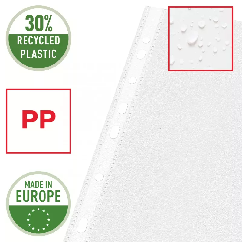 Esselte Quality Pocket A3 horisontaalpaigutus, 30% tarbimiseelset taaskasutatud plasti