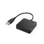 Hama 00200121 liidesejaotur USB 2.0 480 Mbit/s Must