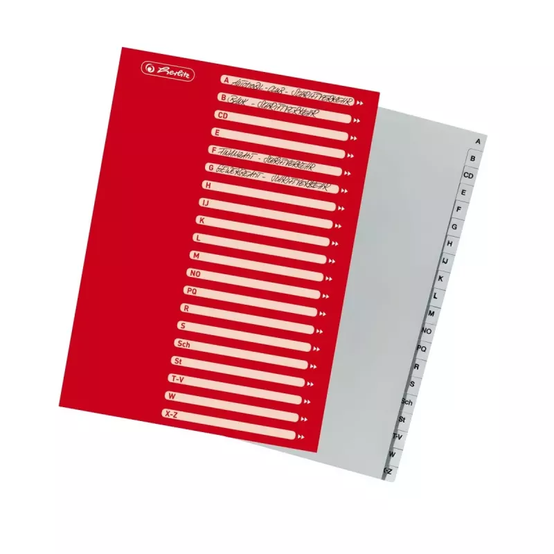 Tähestikuline register Herlitz 10843522