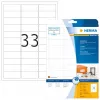 Tindiprinteri sildid HERMA A4 63,5x25,4 mm 825 tk