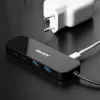 Lindy 43334 USB 3.2 Gen 1 Type-C jaotur, 4 porti