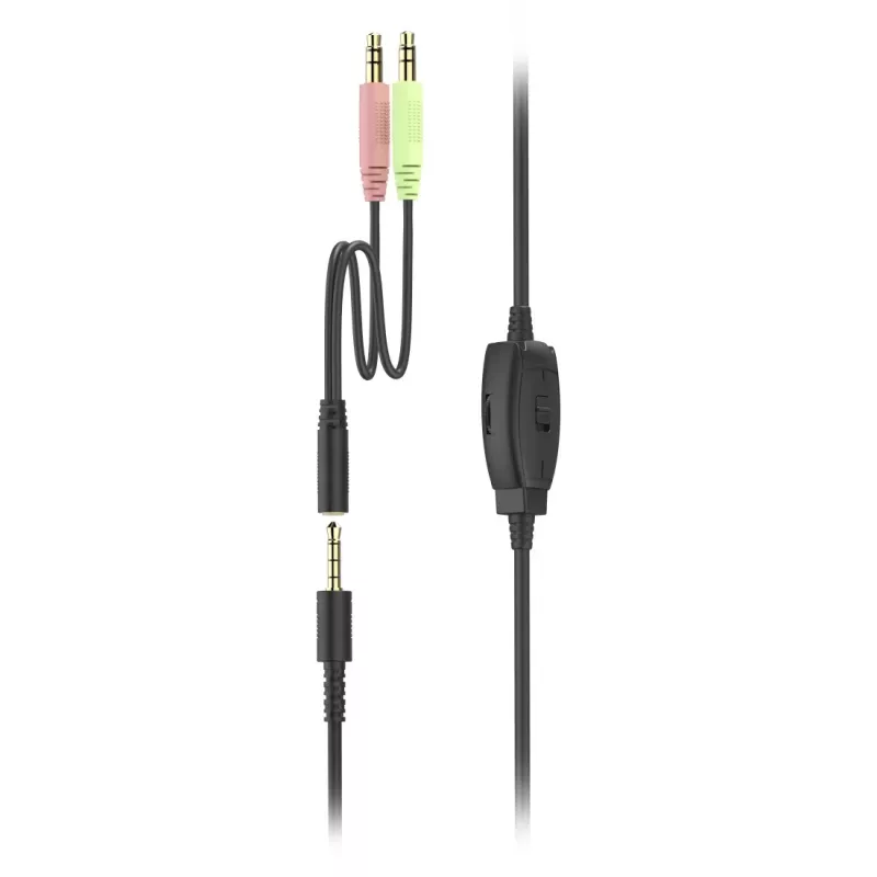 Hama HS-P350 V2 Peakomplekt Juhtmega Peapael Kontor/Kõnekeskus Must