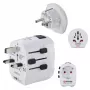 Hama World Travel Pro Light USB toiteadapter universaalne Valge