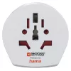 Hama World Travel Pro Light USB toiteadapter universaalne Valge