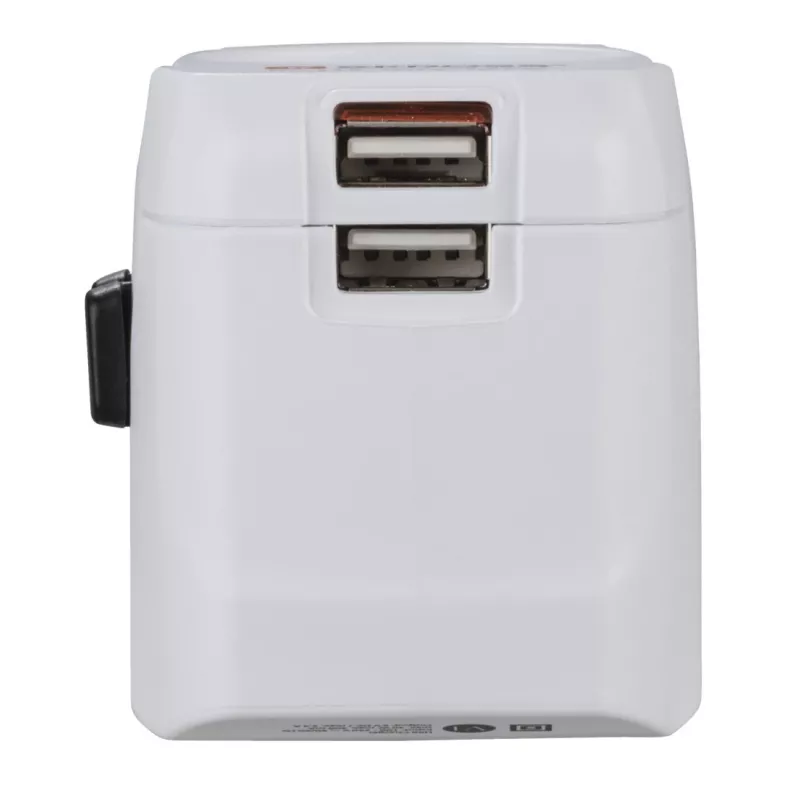 Hama World Travel Pro Light USB toiteadapter universaalne Valge
