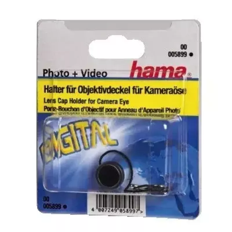 Objektiivikaane hoidik Hama 00005899 Must
