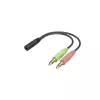 Hama HS-P100 V2 Peakomplekt Ühendatud juhtmega Peakomplekt Peakomplekt Büroo/Kõnekeskus Must, Hõbedane