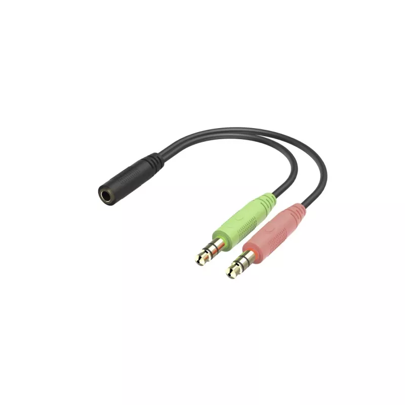 Hama HS-P100 V2 Peakomplekt Ühendatud juhtmega Peakomplekt Peakomplekt Büroo/Kõnekeskus Must, Hõbedane