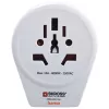 Hama World to Europe USB toiteadapter Universal Valge