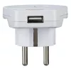 Hama World to Europe USB toiteadapter Universal Valge