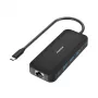 Hama 00300080 liidesejaotur USB USB-C 5000 Mbit/s Must