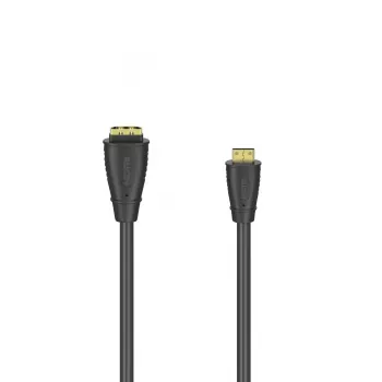 Hama 00205167 HDMI-kaabel 0,1 m HDMI Type C (Mini) HDMI Type A (Standard) Must