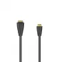 Hama 00205167 HDMI-kaabel 0,1 m HDMI Type C (Mini) HDMI Type A (Standard) Must