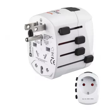 Hama World Travel Pro toiteadapter Universaalne Valge