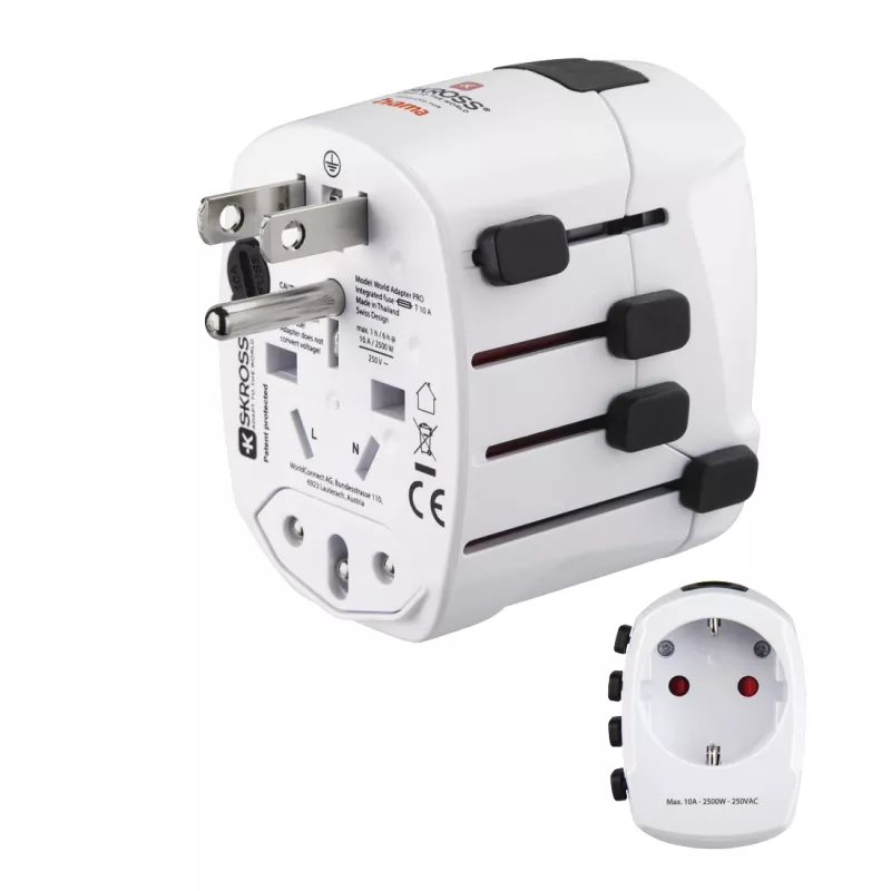 Hama World Travel Pro toiteadapter Universaalne Valge
