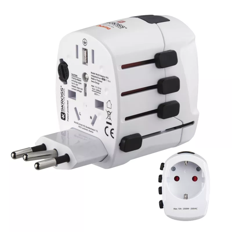 Hama World Travel Pro toiteadapter Universaalne Valge