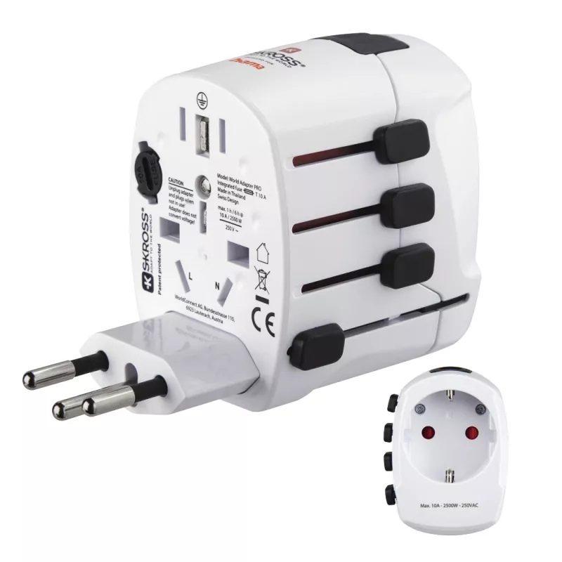 Hama World Travel Pro toiteadapter Universaalne Valge