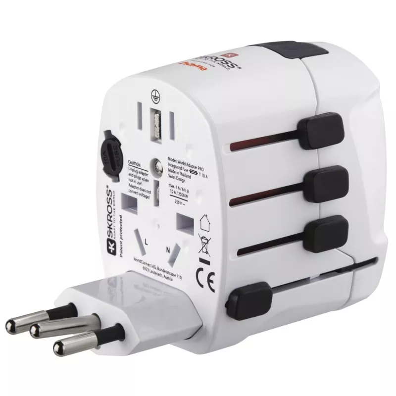 Hama World Travel Pro toiteadapter Universaalne Valge
