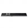 Satechi X3 täissuuruses (100%) Bluetooth-klaviatuur QWERTY inglise keel — must/hall