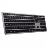Satechi X3 täissuuruses (100%) Bluetooth-klaviatuur QWERTY inglise keel — must/hall