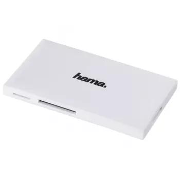 Hama USB 3.0 mitmekaardilugeja, SD/microSD/CF/MS, valge