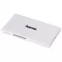 Hama USB 3.0 mitmekaardilugeja, SD/microSD/CF/MS, valge