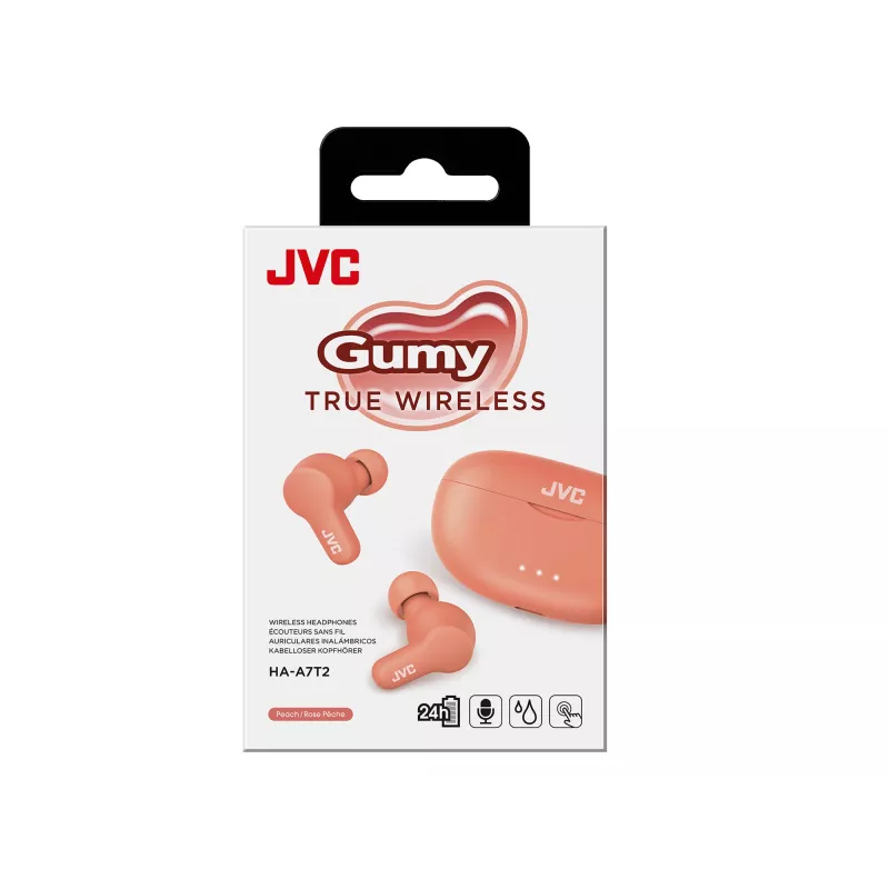 Peakomplekt JVC Gumy TWS Stix roosa
