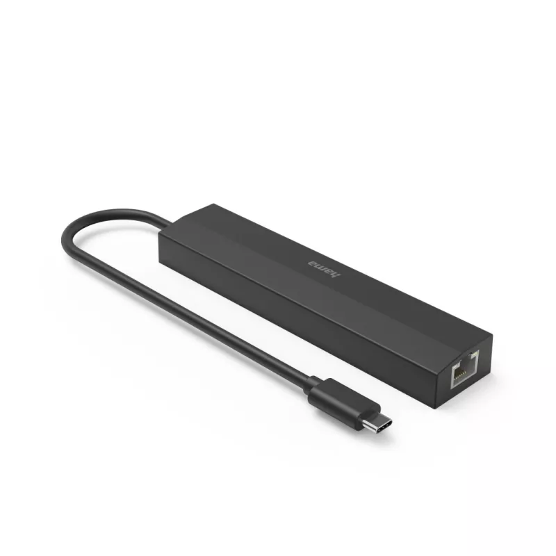 Hama 00200144 liidese jaotur USB 3.2 Gen 1 (3.1 Gen 1) USB-C 5000 Mbit/s Must