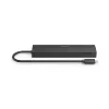 Hama 00200144 liidese jaotur USB 3.2 Gen 1 (3.1 Gen 1) USB-C 5000 Mbit/s Must