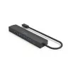 Hama 00200144 liidese jaotur USB 3.2 Gen 1 (3.1 Gen 1) USB-C 5000 Mbit/s Must