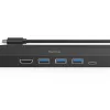 Hama 00200144 liidese jaotur USB 3.2 Gen 1 (3.1 Gen 1) USB-C 5000 Mbit/s Must