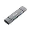 Equip kaardilugeja koos USB 3.0 jaoturi, OTG, MicroSD (TransFlash), MicroSDHC, SD, SDHC, hall, CE ja RoHS, USB 3.2 Gen 1 (3.1 Gen 1) Type-A/USB-C, 202 mm, 12 mm