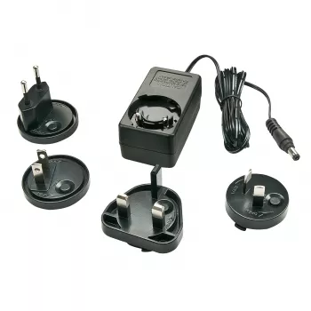 Lindy 5VDC 3A mitme riigi toiteplokk, 5,5/2,5 mm, 100–240 V, 50/60 Hz, 15 W, 5 V, vahelduvvoolust alalisvooluks, 3 A