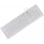 KeySonic KSK-8031INEL-Wh (DE) klaviatuur Tööstuslik USB QWERTZ Saksa Valge