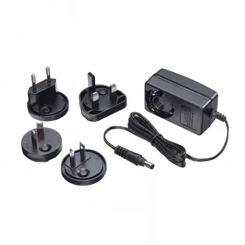 Lindy 12VDC 1.25A mitmepoolne toiteplokk, 5.5/2.1mm, 100-240 V, 50/60 Hz, 15 W, 12 V, AC-to-DC, 1.25 A