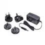 Lindy 12VDC 1.25A mitmepoolne toiteplokk, 5.5/2.1mm, 100-240 V, 50/60 Hz, 15 W, 12 V, AC-to-DC, 1.25 A