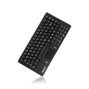 KeySonic KSK-5031IN (DE) klaviatuur Universalne USB QWERTZ Saksa Must