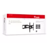 Equip 32 inch-55 inch liigendiga teleri seinakinnitusklamber, 200 x 200 mm, 400 x 400 mm, -20 - 10°, -90 - 90°, teras, must