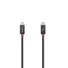 Hama 00200779 USB-kaabel USB4 Gen 3x2 1 m USB C Must