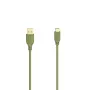 Hama Flexi-õhuke USB-kaabel USB 2.0 0,75 m USB C USB A roheline