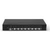 Lindy 8-pordiline DisplayPort 1.2, USB 2.0 ja heli KVM-lüliti, 3840 x 2160 pikslit, 4K Ultra HD, riiulipaigaldus, 1U, must