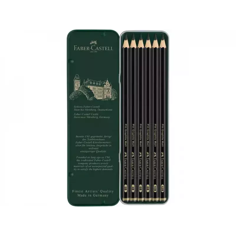 Grafiitpliiats Faber-Castell 115207 Mitmevärviline 5 tk