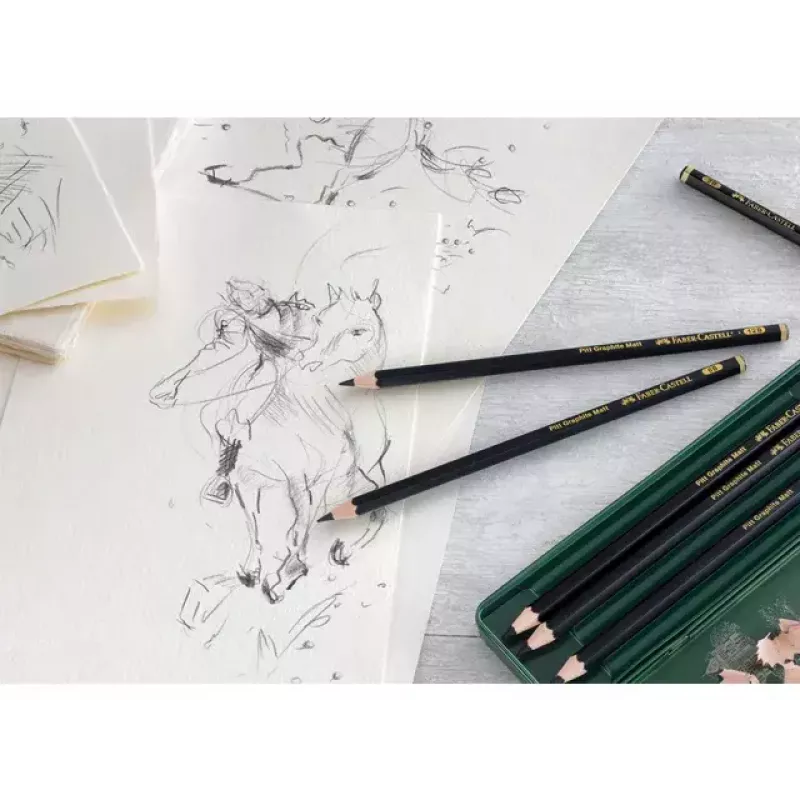 Grafiitpliiats Faber-Castell 115207 Mitmevärviline 5 tk