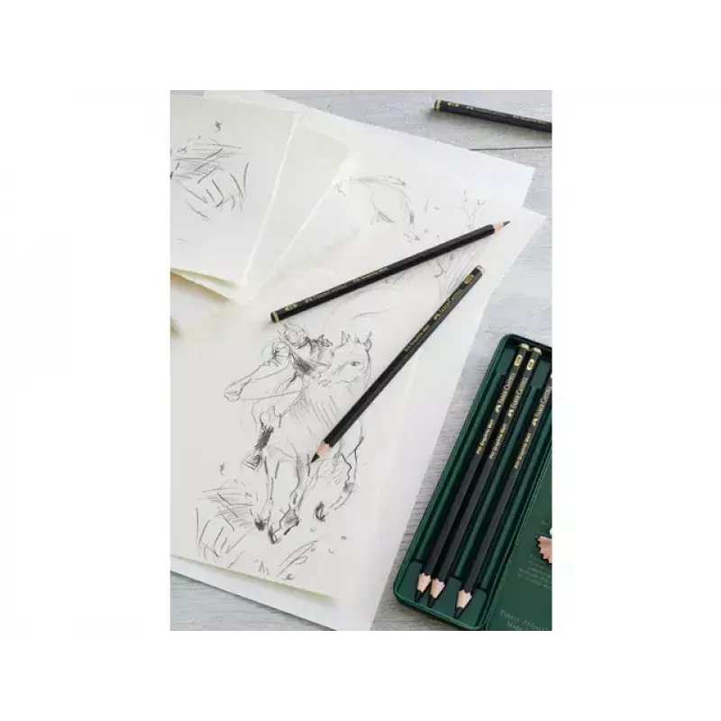 Grafiitpliiats Faber-Castell 115207 Mitmevärviline 5 tk