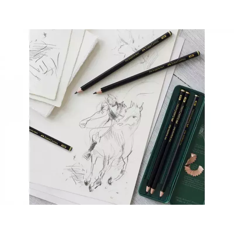Grafiitpliiats Faber-Castell 115207 Mitmevärviline 5 tk
