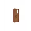 Nahast ümbris dbramante1928 Roskilde Samsung Galaxy S24 jaoks, tan, 6,2-tollisele ekraanile